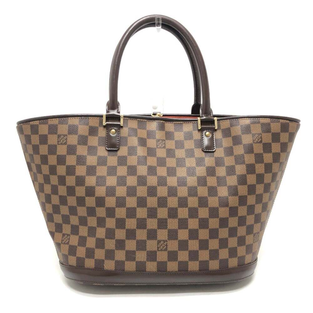 LOUIS VUITTON Authentic Brown Damier Canvas Tote Bag - Picture 2 of 13